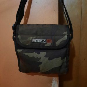 Lithium Camouflage adjustable Crossbody Bag